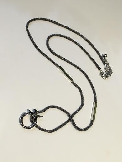 Mosaic Grey Necklace