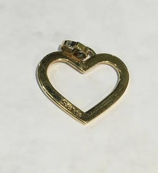 Heart Frame Charm