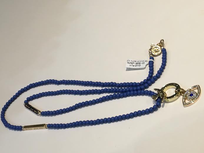 Long Blue Necklace